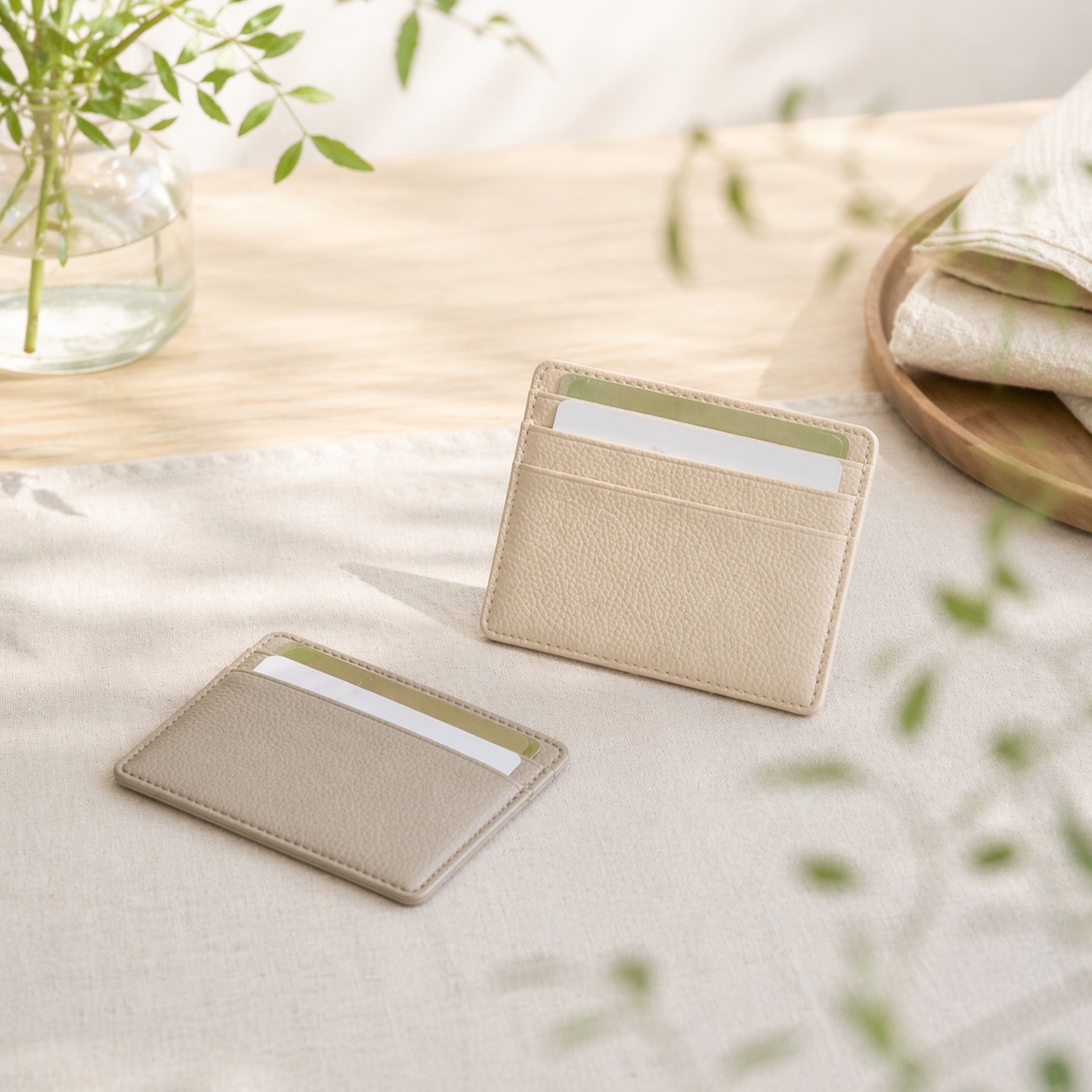 VivoStyle のカードケースシリーズをイメージした商品写真